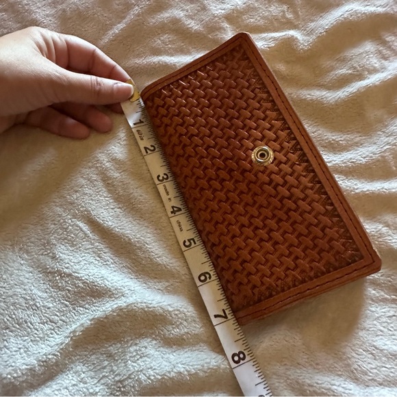 NWOT Handmade Leather Wallet-One of a Kind! - Picture 4 of 5